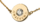 Złota bransoletka TETRAO łuska z kamieniem