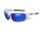Okulary taktyczne Wiley X Saint Polarized niebieskie szkła, biała oprawka