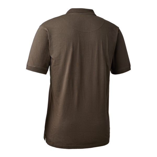 Męska koszulka polo Deerhunter Christian - Brown Leaf 1