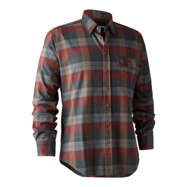 Męska koszula myśliwska Deerhunter Ryan - Brown Check