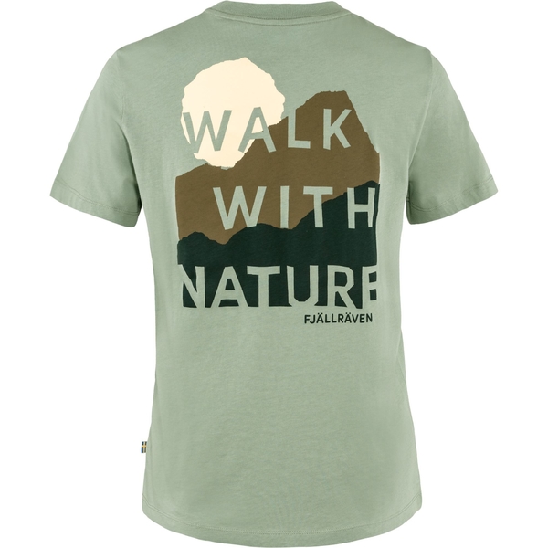 Koszulka damska Fjällräven Nature – Sage Green 1
