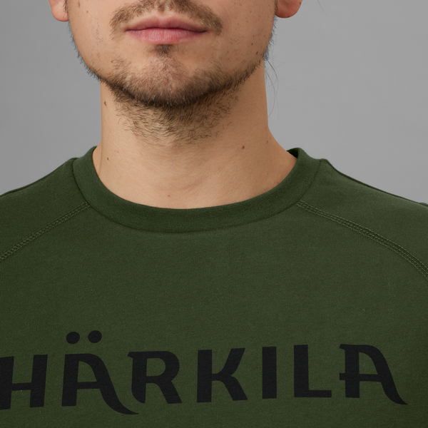 Dwupak koszulek męskich Härkila Logo Duffel Green / Phantom 6
