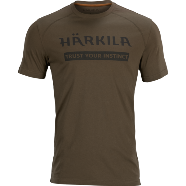 Podwójne opakowanie koszulek Härkila Logo - Willow Green/Black 4