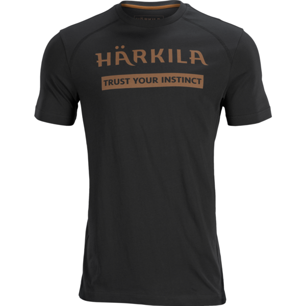 Podwójne opakowanie koszulek Härkila Logo - Willow Green/Black 2