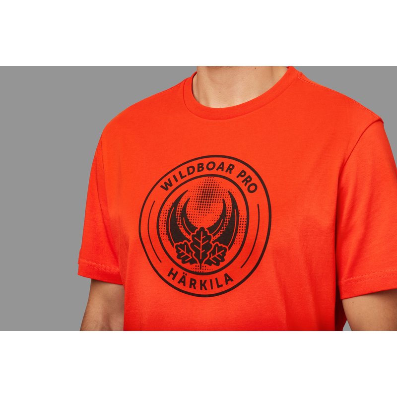 Podwójne opakowanie koszulek Härkila Wildboar Pro S/S – zielonobrązowa, pomarańczowa - limitowana edycja 2