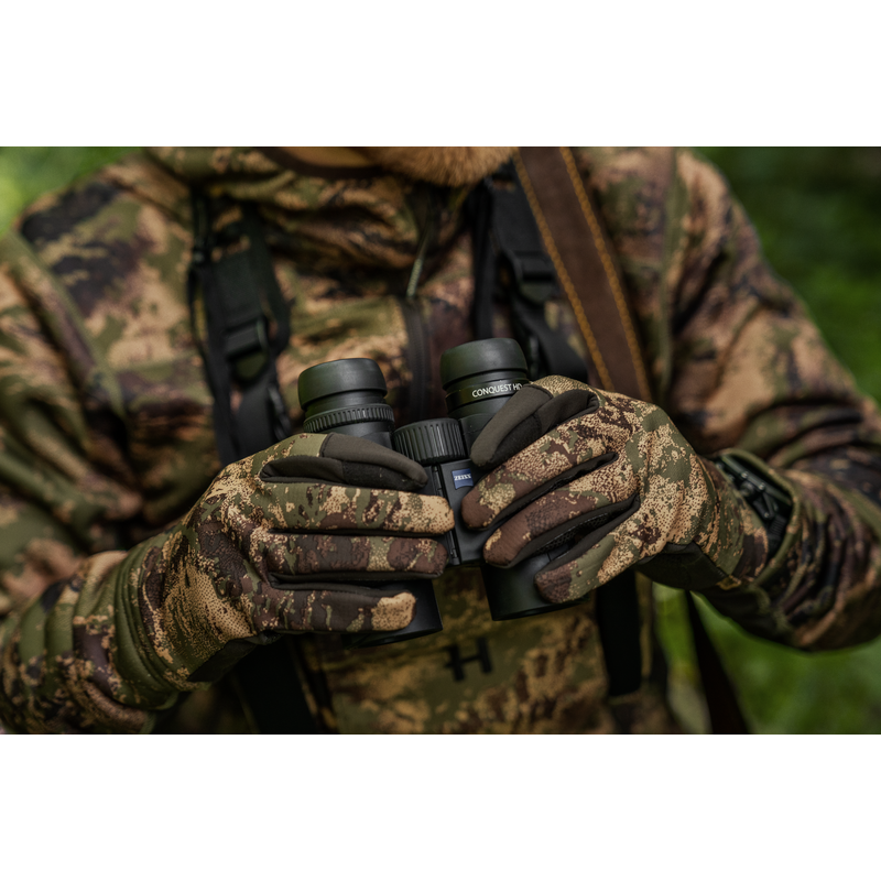 Rękawice maskowane Härkila Deer Stalker camo fleece AXIS MSP Forest 2