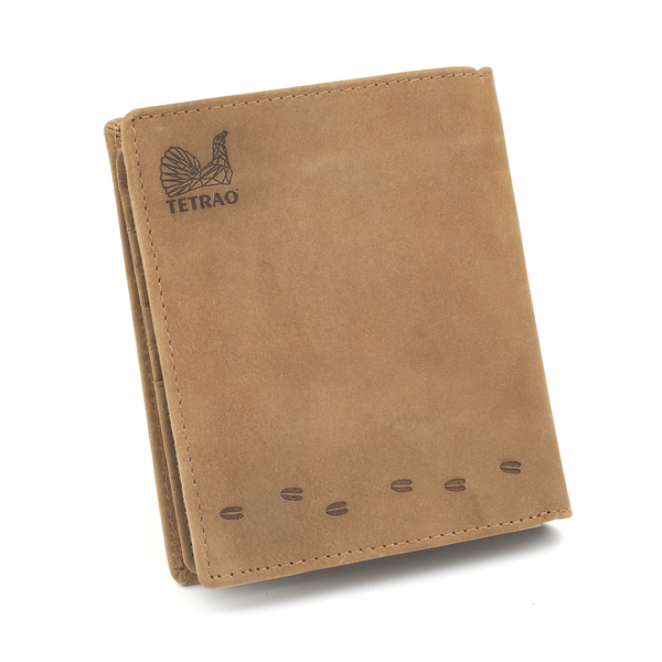 Skórzany portfel pionowy TETRAO daniel 1