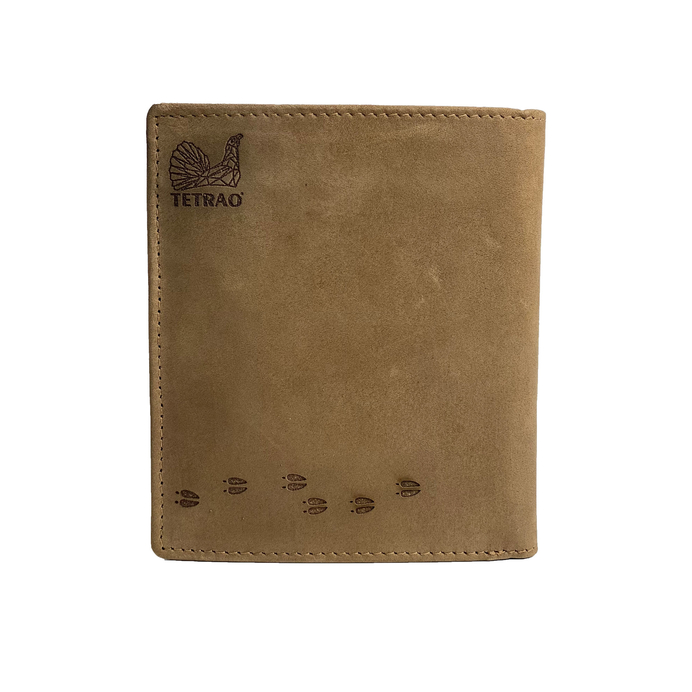 Skórzany portfel pionowy TETRAO muflon 1