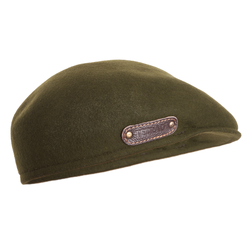 Kaszkiet myśliwski flat cap TETRAO zielony