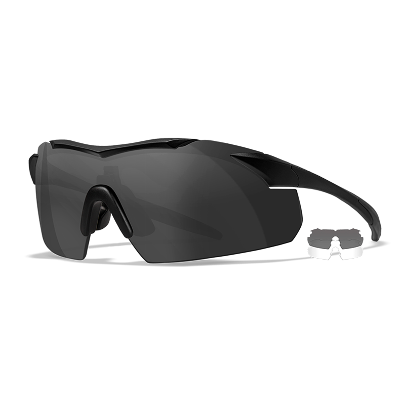 Okulary Wiley X VAPOR szare + matowe przeźroczyste