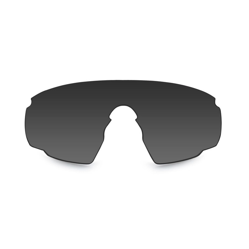 Okulary strzeleckie Wiley X  szare + przeźroczyste soczewki z czarnymi matowymi oprawkami 1
