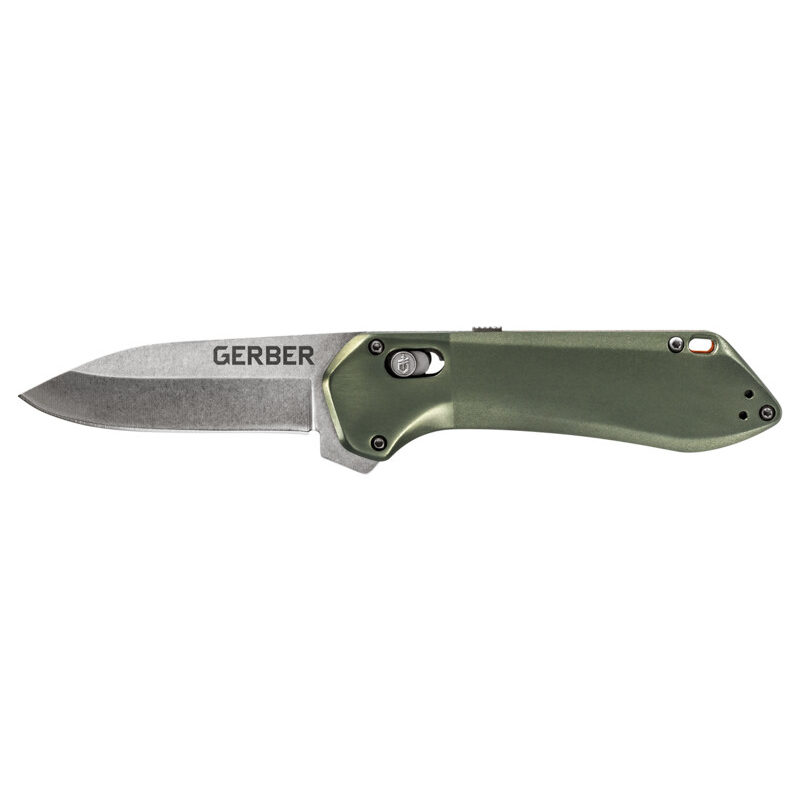 Nóż taktyczny Gerber Highbrow Compact - Flat Sage, Plain Edge Green