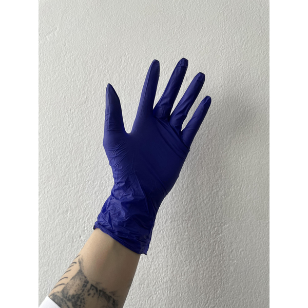 Jednorazowe rękawice nitrylowe (100 szt)  2