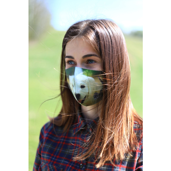 TETRAO bawełniana maska ochronna na twarz - dziecięca 1 szt.
