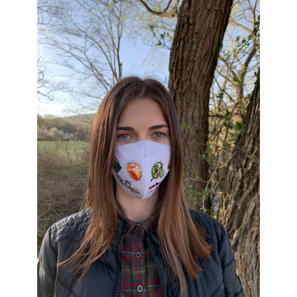 TETRAO bawełniana maska ochronna na twarz - IBO 1 szt. 1