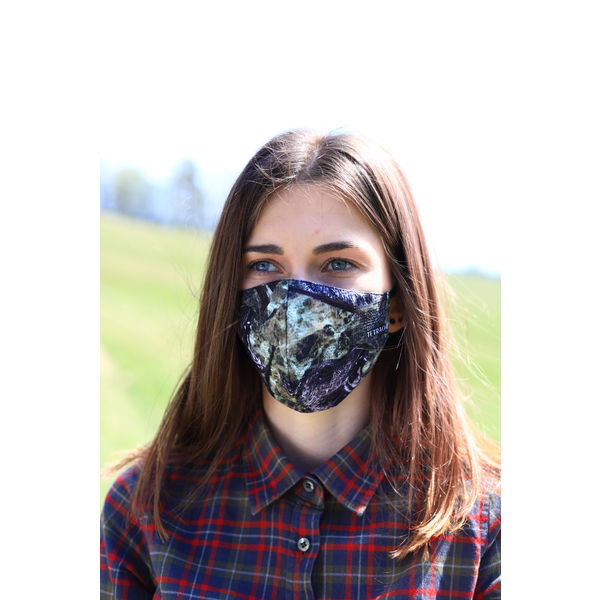 TETRAO bawełniana maska ochronna na twarz - niedźwiedź 1 szt. 1