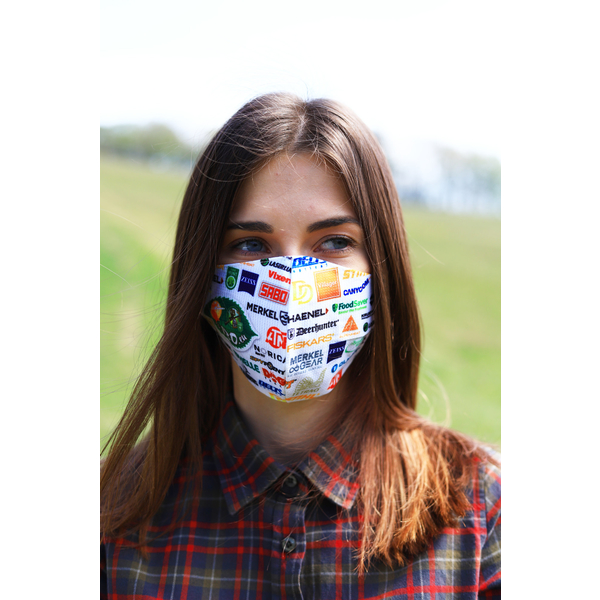 TETRAO bawełniana maska ochronna na twarz - marki reklamowe IBO 1 szt. 1