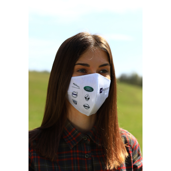 TETRAO bawełniana maska ochronna na twarz z własnym motywem graficznym 1 szt. 2