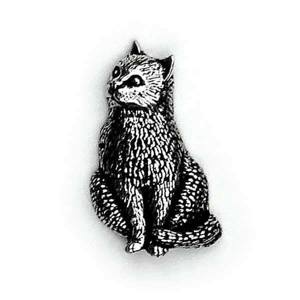 Odznaka siedząca kotka