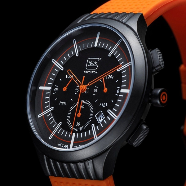 Zegarek GLOCK Chrono - pomarańczowo-czarny 1