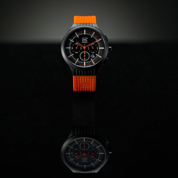 Zegarek GLOCK Chrono - pomarańczowo-czarny 4