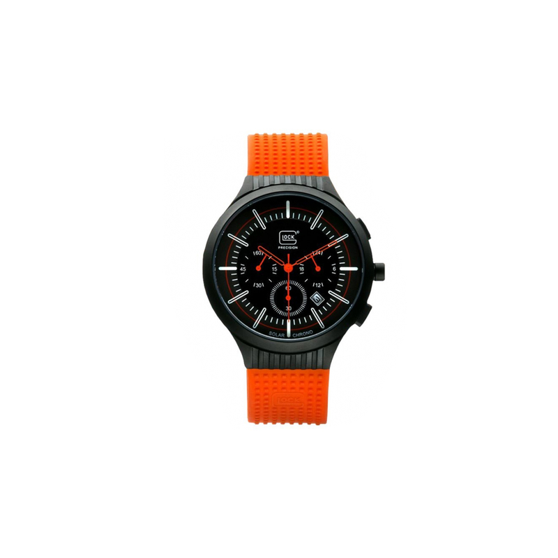 Zegarek GLOCK Chrono - pomarańczowo-czarny