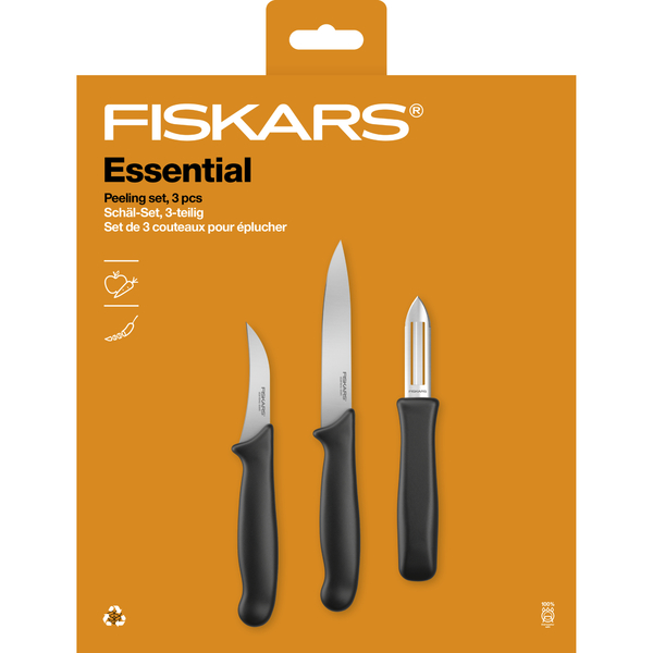 Zestaw noży do obierania FISKARS Essential 1