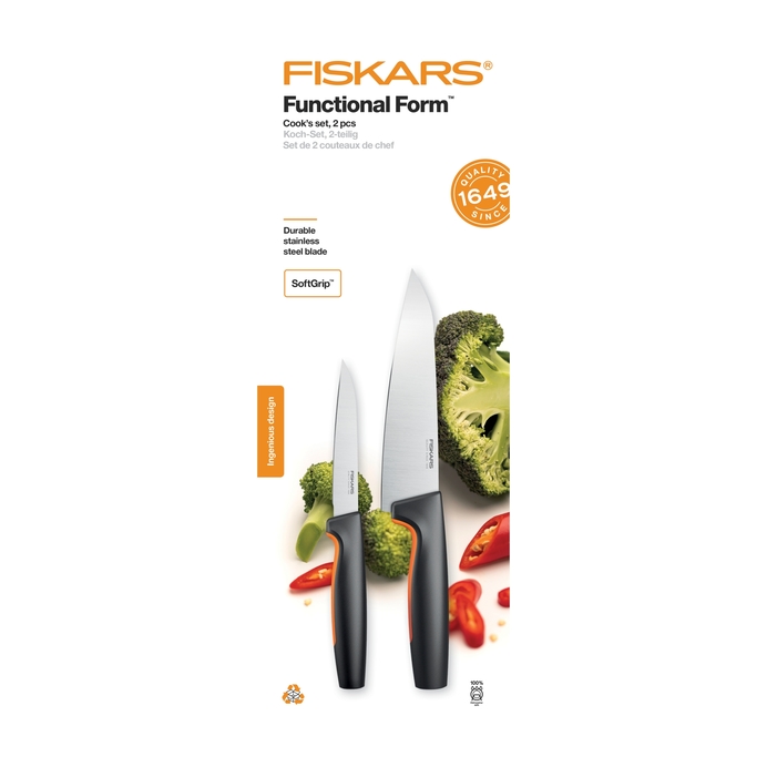 Zestaw noży kucharskich FISKARS Functional Form 1