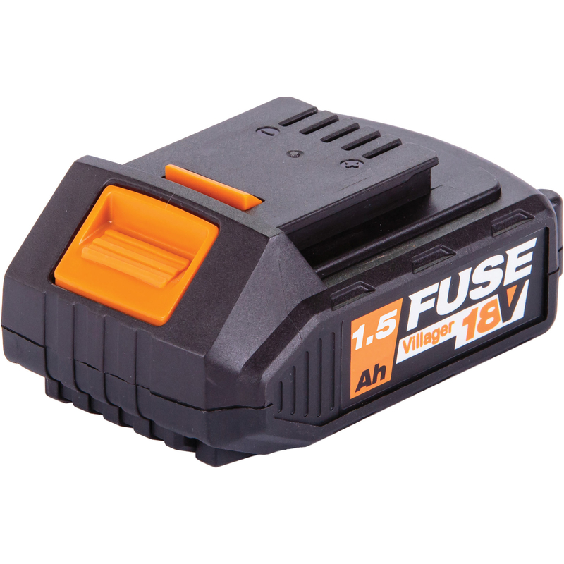 Zestaw narzędzi akumulatorowych VILLAGER FUSE (wkrętarka, szlifierka kątowa, 2x akumulator, 1x ładowarka) 4