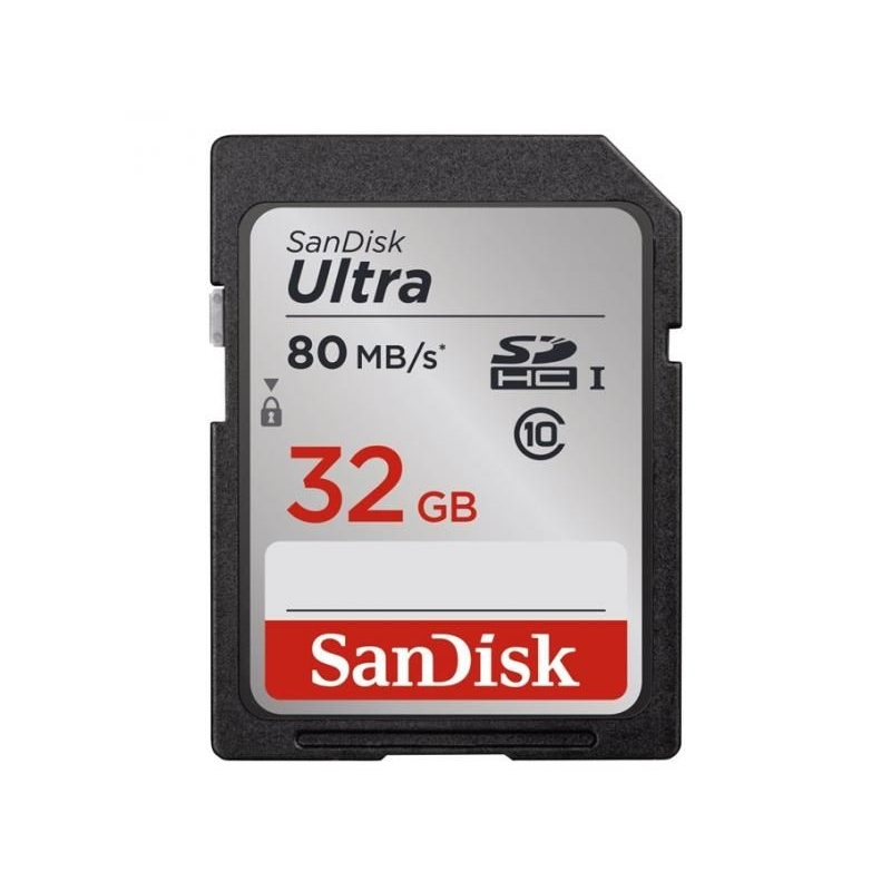 Karta pamięci Sandisk Ultra SDHC 32GB 80MB/s Class 10 UHS-I 
