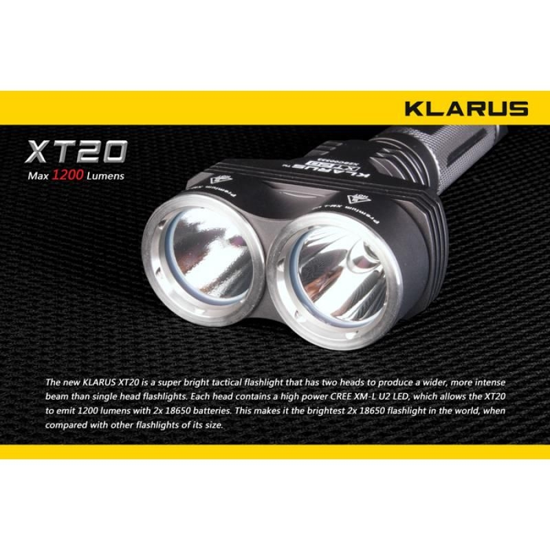 Latarka LED Klarus XT20 1