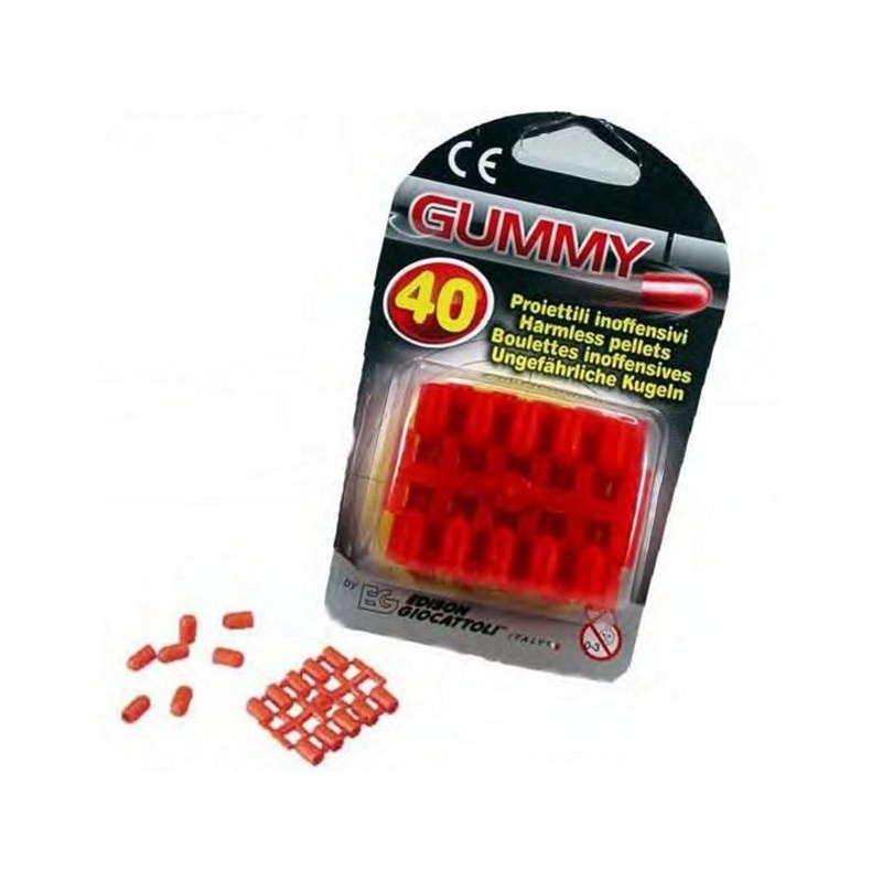 Gummy - gumowe naboje 40 szt.