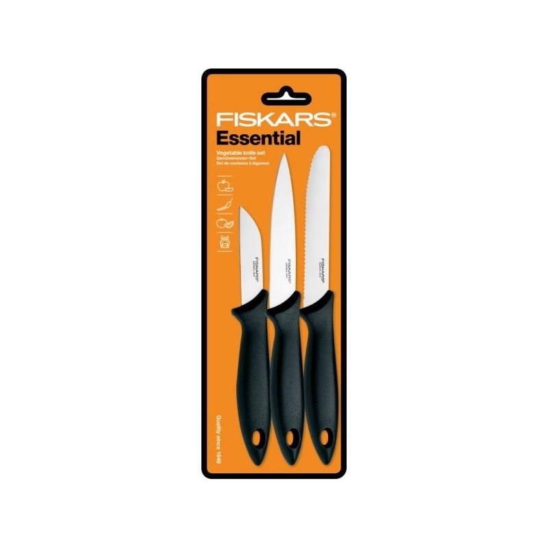 Zestaw noży do warzyw FISKARS Essential