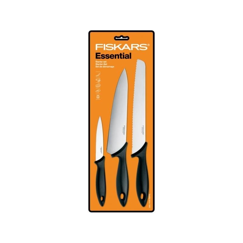 Podstawowy zestaw noży FISKARS Essential