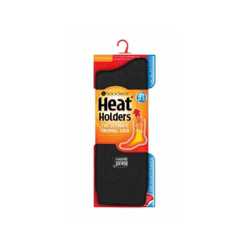 Najcieplejsze grube skarpety Heat Holders czarne