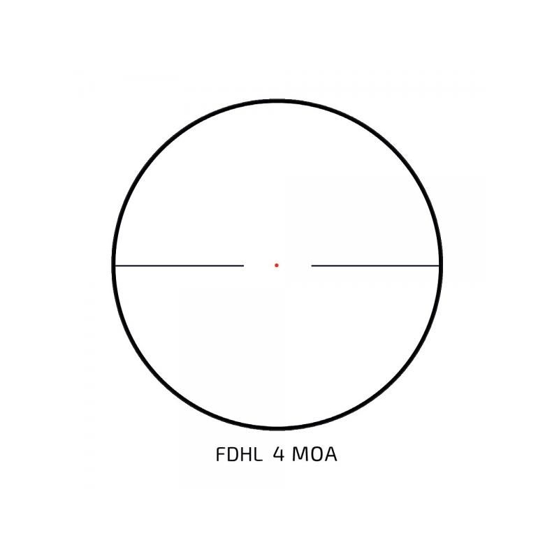 Luneta celownicza Delta Optical Titanium 1-5,8x24 FDHL 4MOA  5