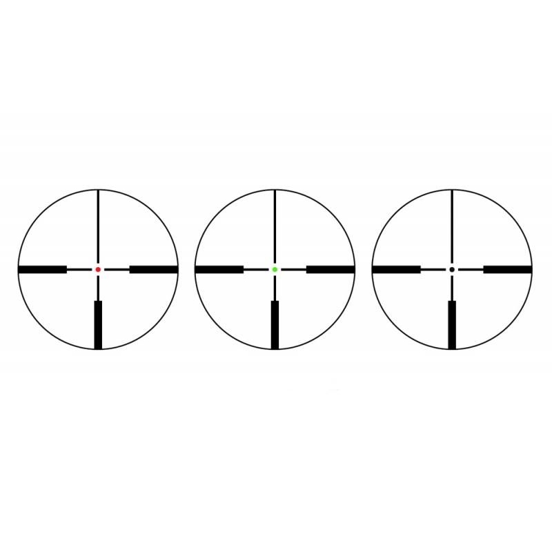 Luneta celownicza Bering Optics Hunt 1-4x24 IR z podświetlanym punktem celowniczym 4
