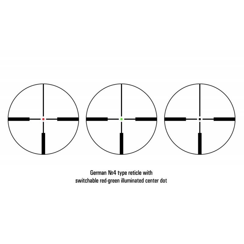 Luneta celownicza Bering Optics Hunt 3-12x56 IR z podświetlanym punktem celowniczym 4