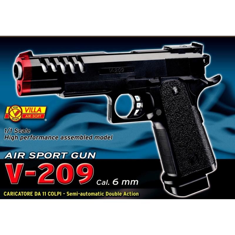 Pistolet AIR SOFT V-209 BOX 