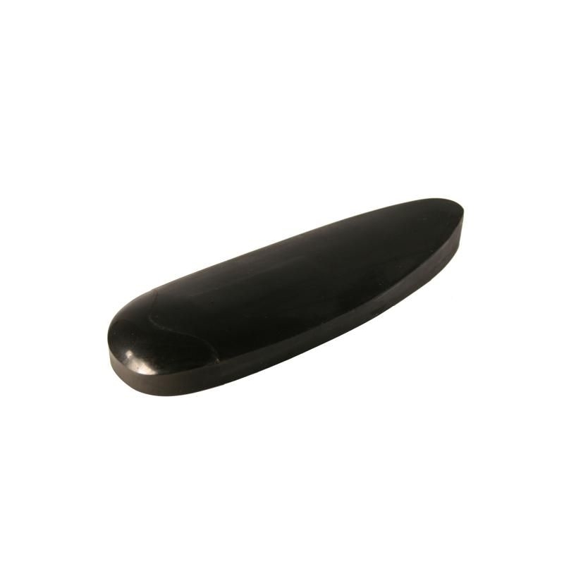 Gumowa stopka na kolbę 150x52x15 mm czarna/czarna
