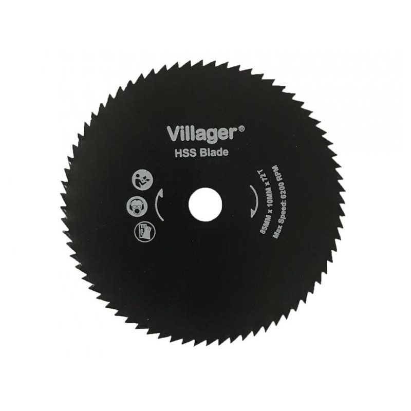 Tarcza tnąca do metalu VILLAGER do VLP 600 (85x10 mm)